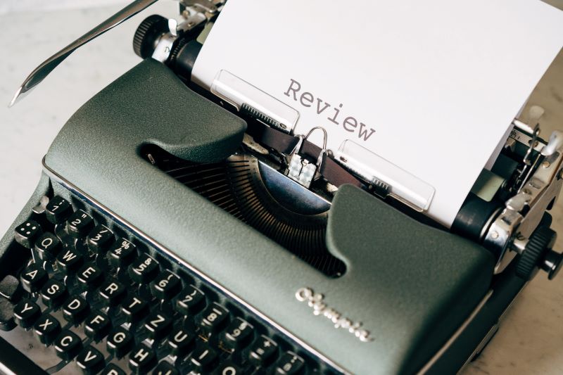 typewriter as metaphor for getting creative writing feedback